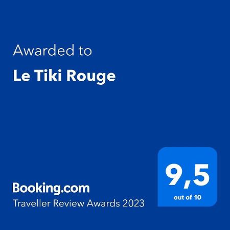 プナアウィア Le Tiki Rougeヴィラ エクステリア 写真